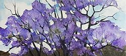 Jacarandas | 2013 | Oil on Canvas | 40 x 55 cm